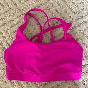 NEW PINK lulu bra